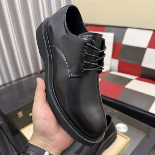 Replica Prada Leather Shoes For Men #1471971 $112.00 USD for Wholesale