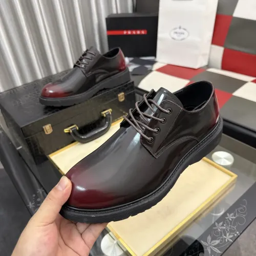 Cheap Prada Leather Shoes For Men #1471972, $$112.00 USD On Prada Leather Shoes