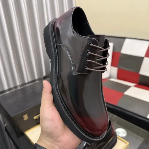 Replica Prada Leather Shoes For Men #1471972 $112.00 USD for Wholesale