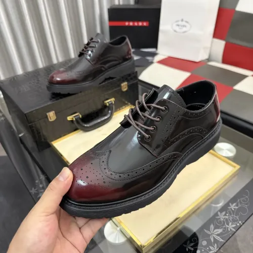 Cheap Prada Leather Shoes For Men #1471974, $$112.00 USD On Prada Leather Shoes