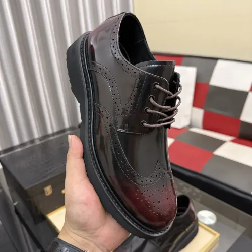 Replica Prada Leather Shoes For Men #1471974 $112.00 USD for Wholesale