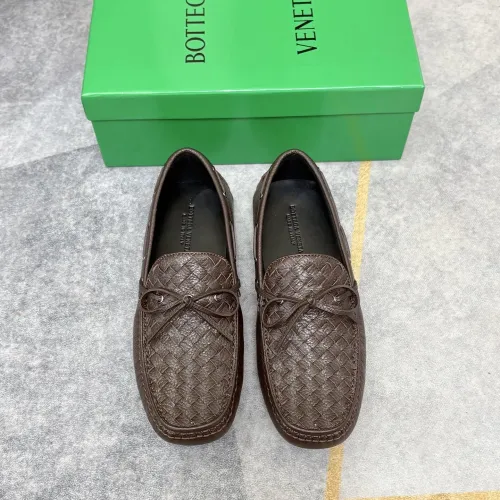 Replica Bottega Veneta BV Leather Shoes For Men #1472083 $82.00 USD for Wholesale
