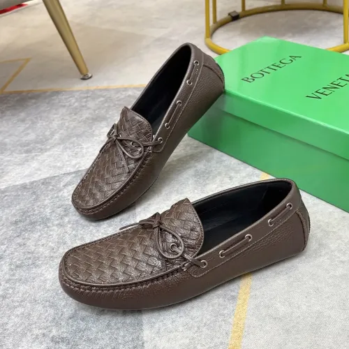 Replica Bottega Veneta BV Leather Shoes For Men #1472083 $82.00 USD for Wholesale