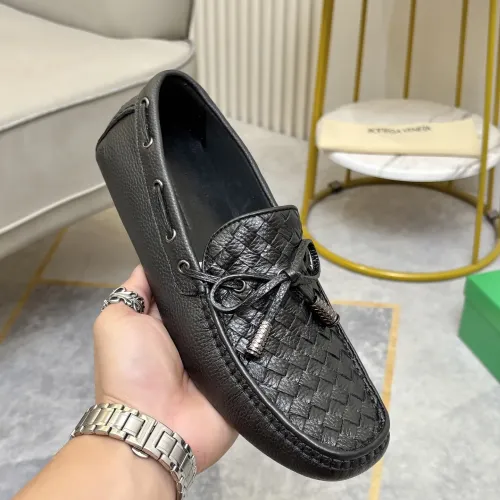 Replica Bottega Veneta BV Leather Shoes For Men #1472092 $82.00 USD for Wholesale