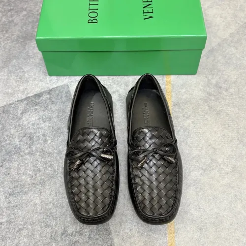 Replica Bottega Veneta BV Leather Shoes For Men #1472093 $82.00 USD for Wholesale