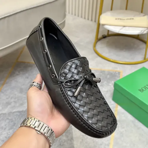 Replica Bottega Veneta BV Leather Shoes For Men #1472093 $82.00 USD for Wholesale