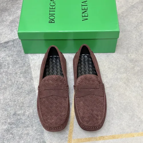 Replica Bottega Veneta BV Leather Shoes For Men #1472095 $82.00 USD for Wholesale