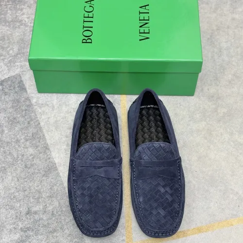 Replica Bottega Veneta BV Leather Shoes For Men #1472096 $82.00 USD for Wholesale