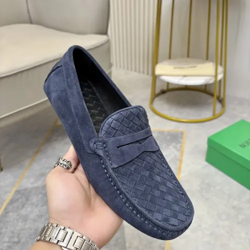 Replica Bottega Veneta BV Leather Shoes For Men #1472096 $82.00 USD for Wholesale