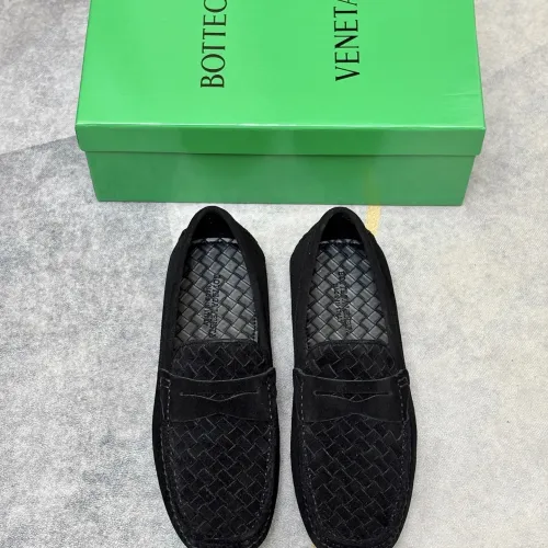 Replica Bottega Veneta BV Leather Shoes For Men #1472097 $82.00 USD for Wholesale
