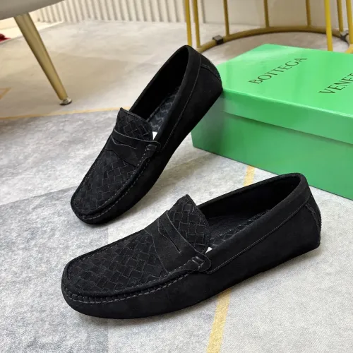 Replica Bottega Veneta BV Leather Shoes For Men #1472097 $82.00 USD for Wholesale
