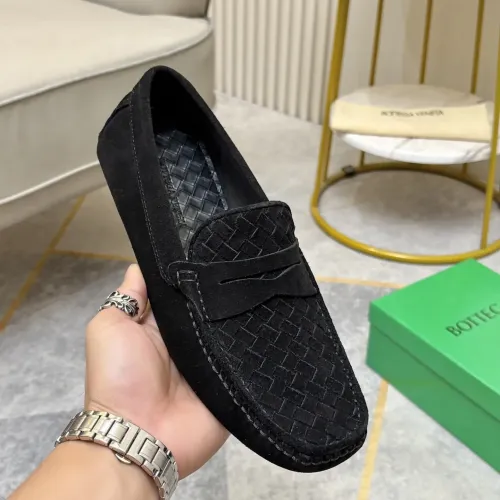 Replica Bottega Veneta BV Leather Shoes For Men #1472097 $82.00 USD for Wholesale