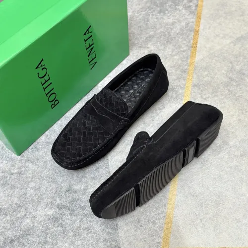 Replica Bottega Veneta BV Leather Shoes For Men #1472097 $82.00 USD for Wholesale