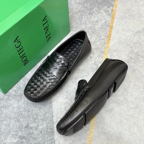 Replica Bottega Veneta BV Leather Shoes For Men #1472098 $82.00 USD for Wholesale