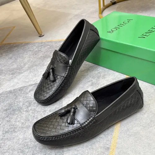 Replica Bottega Veneta BV Leather Shoes For Men #1472100 $82.00 USD for Wholesale