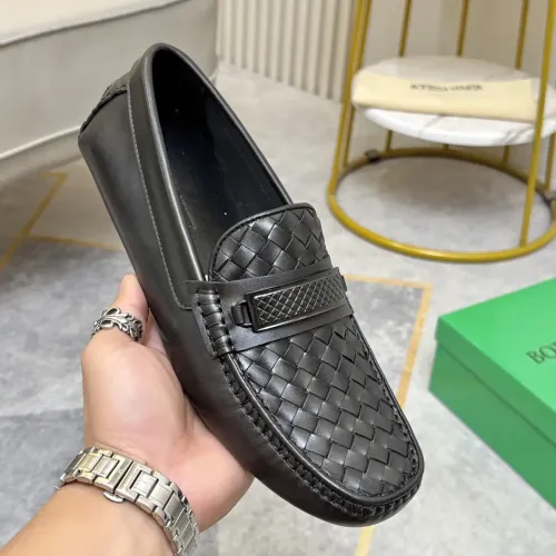 Replica Bottega Veneta BV Leather Shoes For Men #1472103 $82.00 USD for Wholesale