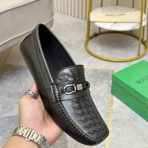 Replica Bottega Veneta BV Leather Shoes For Men #1472104 $82.00 USD for Wholesale