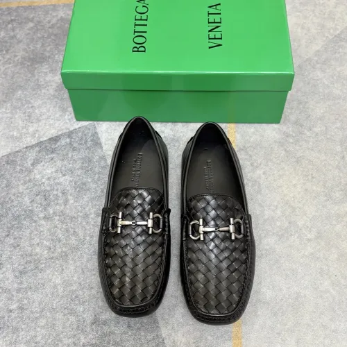 Replica Bottega Veneta BV Leather Shoes For Men #1472105 $82.00 USD for Wholesale