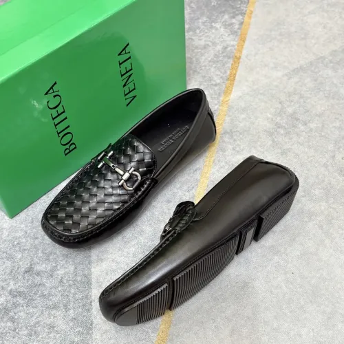 Replica Bottega Veneta BV Leather Shoes For Men #1472105 $82.00 USD for Wholesale
