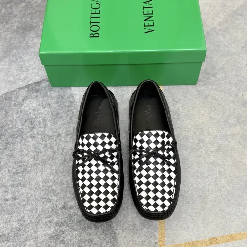 Replica Bottega Veneta BV Leather Shoes For Men #1472106 $82.00 USD for Wholesale