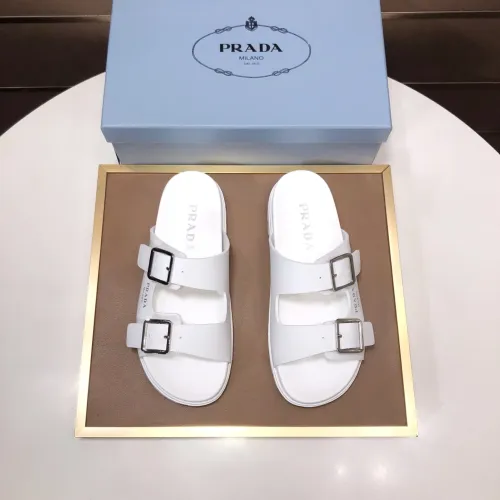 Replica Prada Slippers For Men #1472118 $82.00 USD for Wholesale