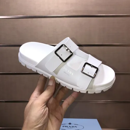 Replica Prada Slippers For Men #1472118 $82.00 USD for Wholesale
