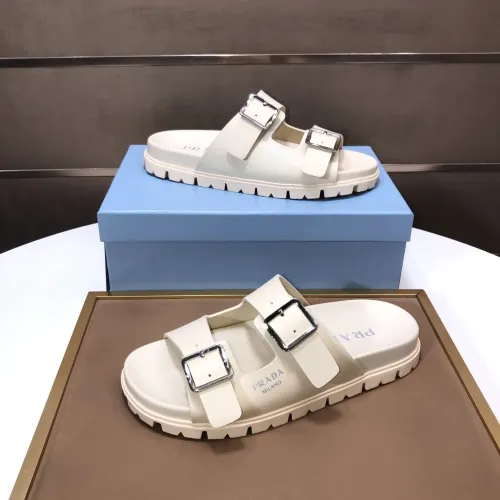 Replica Prada Slippers For Men #1472120 $82.00 USD for Wholesale