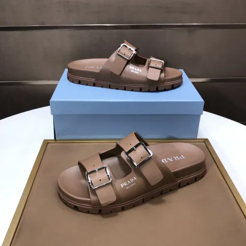 Replica Prada Slippers For Men #1472122 $82.00 USD for Wholesale