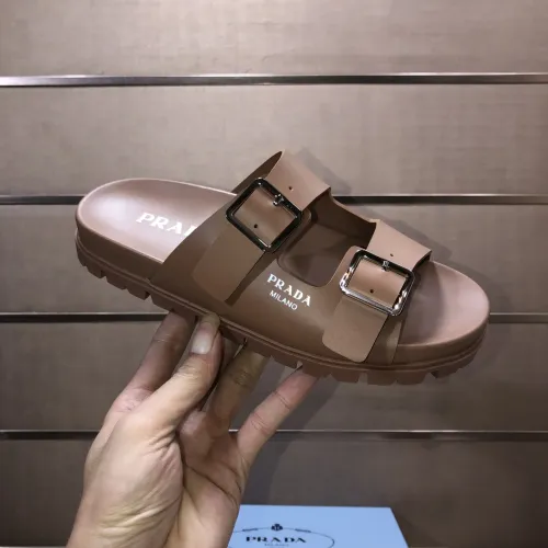 Replica Prada Slippers For Women #1472123 $82.00 USD for Wholesale