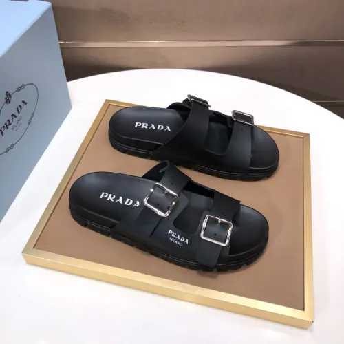 Replica Prada Slippers For Men #1472124 $82.00 USD for Wholesale