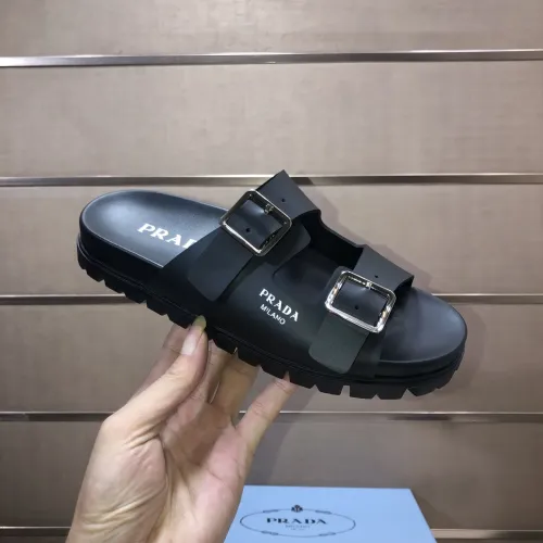 Replica Prada Slippers For Women #1472125 $82.00 USD for Wholesale