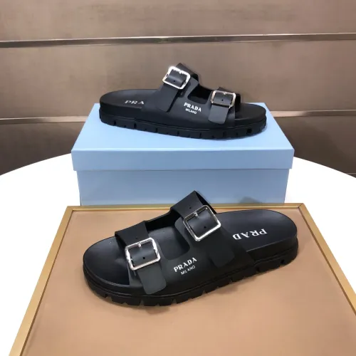 Replica Prada Slippers For Women #1472125 $82.00 USD for Wholesale