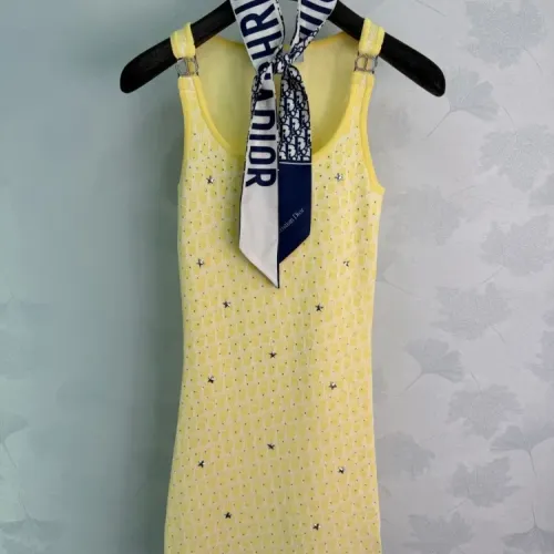 Cheap Christian Dior Dresses Sleeveless For Women #1472138, $$96.00 USD On Christian Dior Dresses