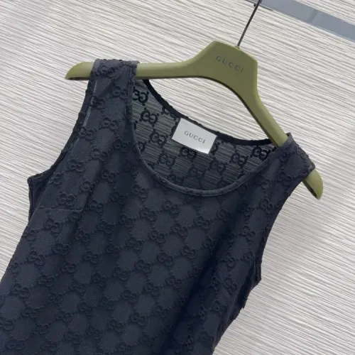 Replica Gucci Dresses Sleeveless For Women #1472141 $125.00 USD for Wholesale