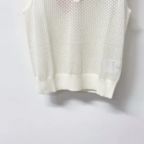 Replica MIU MIU T-Shirts Sleeveless For Women #1472149 $80.00 USD for Wholesale