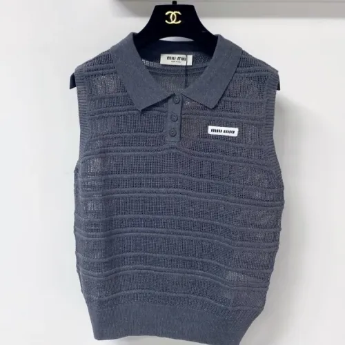Cheap MIU MIU T-Shirts Sleeveless For Women #1472156, $$98.00 USD On MIU MIU T-Shirts