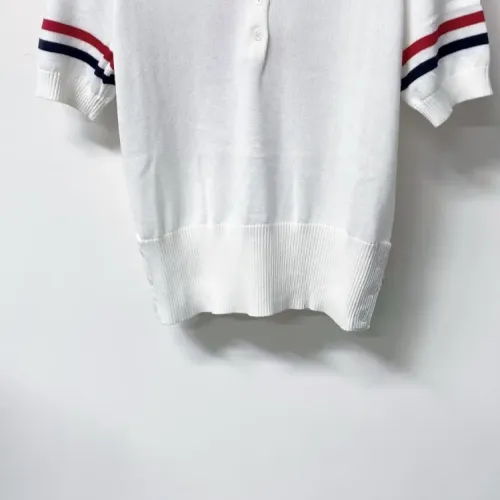 Replica Thom Browne TB T-Shirts Short Sleeved For Women #1472191 $98.00 USD for Wholesale