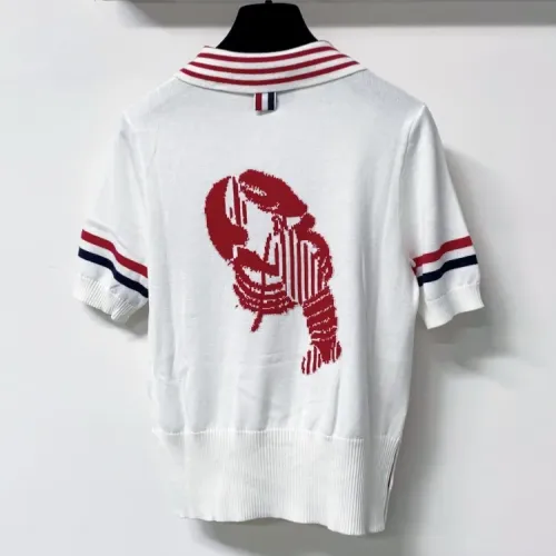 Replica Thom Browne TB T-Shirts Short Sleeved For Women #1472191 $98.00 USD for Wholesale