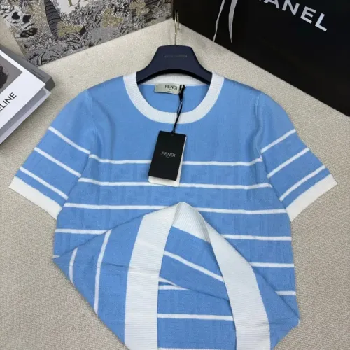 Replica Fendi T-Shirts Short Sleeved For Women #1472197 $76.00 USD for Wholesale