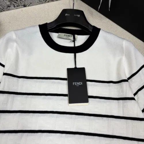 Replica Fendi T-Shirts Short Sleeved For Women #1472198 $76.00 USD for Wholesale