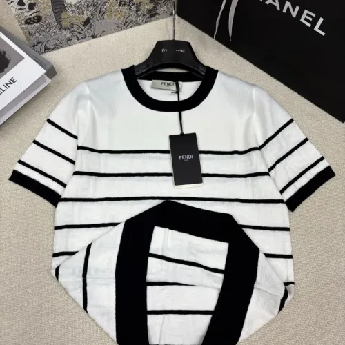 Replica Fendi T-Shirts Short Sleeved For Women #1472198 $76.00 USD for Wholesale