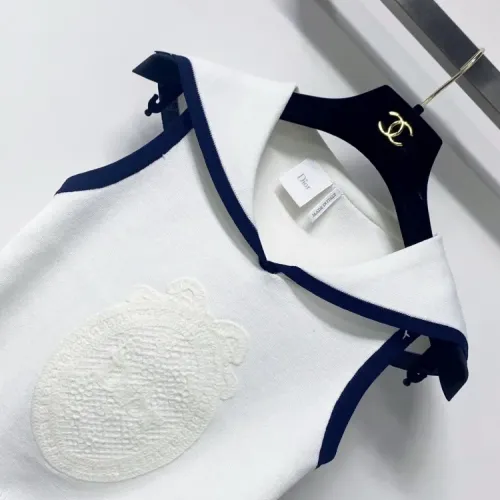 Replica Christian Dior T-Shirts Sleeveless For Women #1472201 $80.00 USD for Wholesale