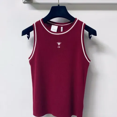Cheap Christian Dior T-Shirts Sleeveless For Women #1472220, $$98.00 USD On Christian Dior T-Shirts