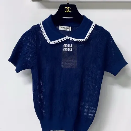 Cheap MIU MIU T-Shirts Short Sleeved For Women #1472228, $$98.00 USD On MIU MIU T-Shirts
