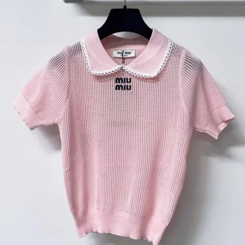 Cheap MIU MIU T-Shirts Short Sleeved For Women #1472229, $$98.00 USD On MIU MIU T-Shirts