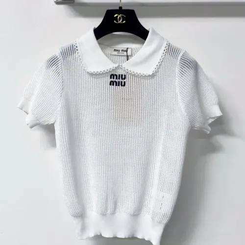 Cheap MIU MIU T-Shirts Short Sleeved For Women #1472232, $$98.00 USD On MIU MIU T-Shirts