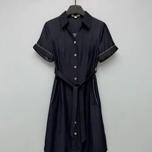 Cheap Burberry Dresses Short Sleeved For Women #1472296, $$135.00 USD On Burberry Dresses