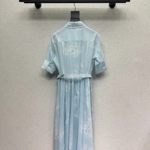 Replica Christian Dior Dresses Short Sleeved For Women #1472303 $150.00 USD for Wholesale