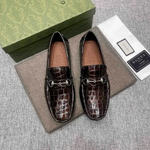 Replica Gucci Oxfords Shoes For Men #1472327 $80.00 USD for Wholesale