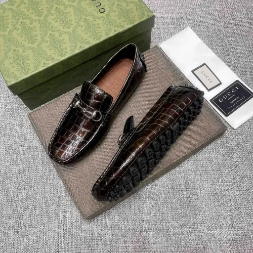 Replica Gucci Oxfords Shoes For Men #1472327 $80.00 USD for Wholesale